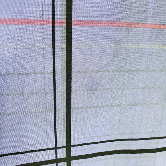 Jamie Sadock Pippin Group Aqua Grid Print Top Sleeveless Golf Tank Top Size XL - Picture 4 of 8